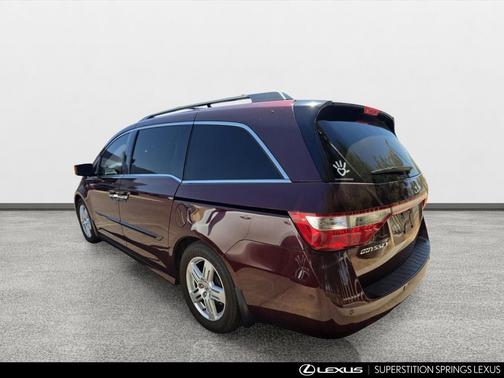 Dark Cherry Pearl 2013 Honda Odyssey Touring