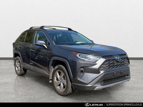 Magnetic Gray 2019 Toyota RAV4 Hybrid Limited