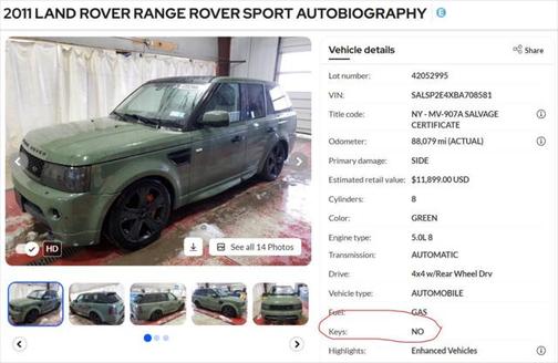 2011 Land Rover Range Rover Sport Supercharged