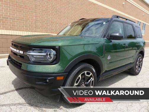 Green 2024 Ford Bronco Sport Outer Banks AWD 4dr SUV