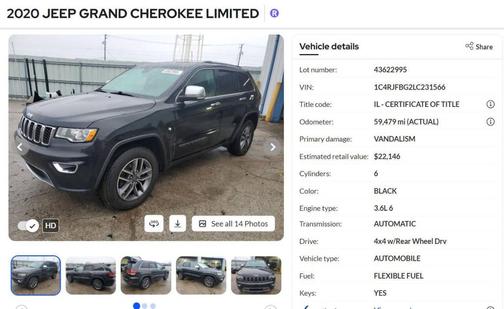 2020 Jeep Grand Cherokee Limited