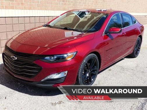 Maroon 2021 Chevrolet Malibu LT