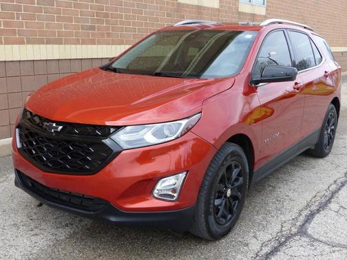 Orange 2020 Chevrolet Equinox 1LT