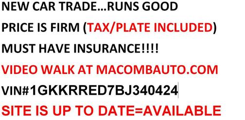 2011 GMC Acadia SLT-1