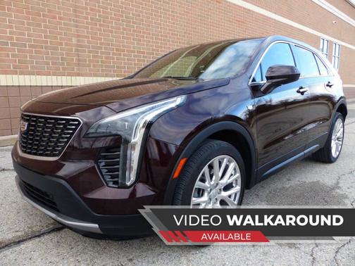 Burgundy 2021 Cadillac XT4 Luxury