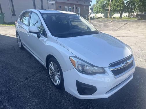 Satin White Pearl 2014 Subaru Impreza 2.0i Premium