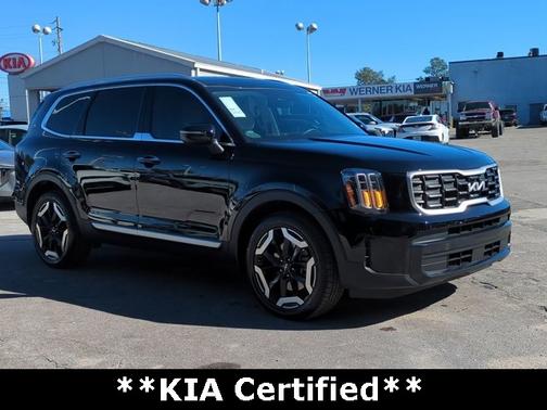 Ebony Black 2024 Kia Telluride S SUV