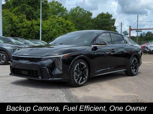 Aurora Black 2025 Kia K4 GT-Line Sedan