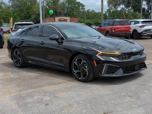 Aurora Black Pearl 2025 Kia K5 GT-Line