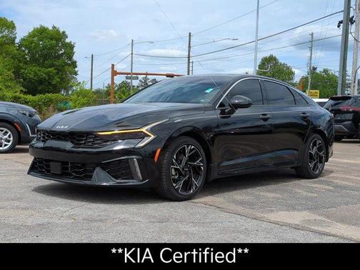 Aurora Black Pearl 2025 Kia K5 GT-Line