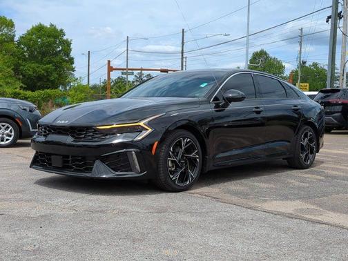 Aurora Black Pearl 2025 Kia K5 GT-Line