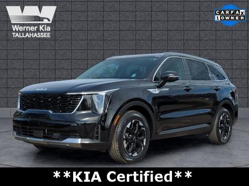 Ebony Black 2024 Kia Sorento S SUV