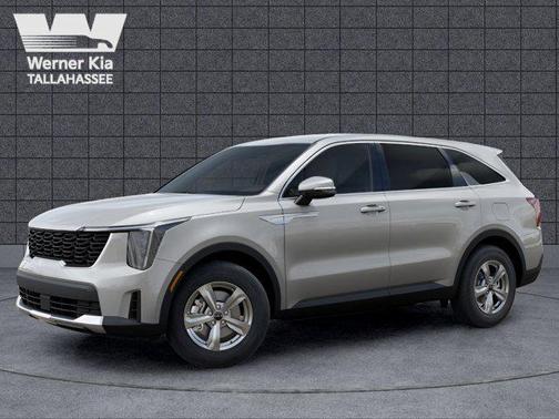 Ivory Silver 2026 Kia Sorento LX