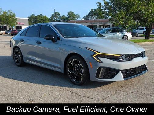 Gray 2025 Kia K5 GT-Line