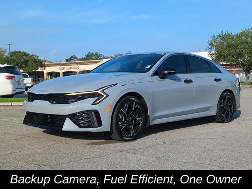 Gray 2025 Kia K5 GT-Line