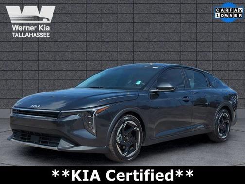 Gray 2025 Kia K4 EX Sedan
