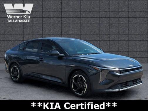 Gray 2025 Kia K4 EX