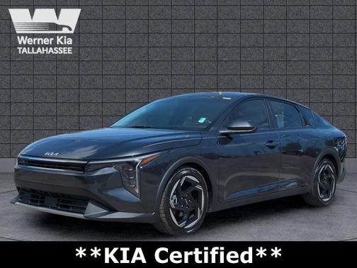 Gray 2025 Kia K4 EX