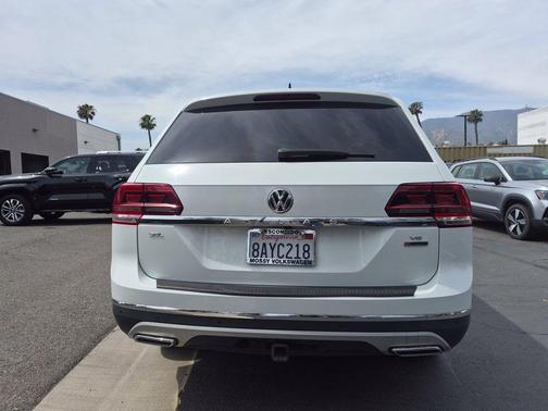 Pure White 2018 Volkswagen Atlas 3.6L SEL