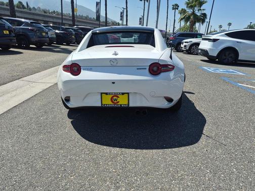 Snowflake White Pearl Mica 2025 Mazda MX-5 Miata RF Grand Touring
