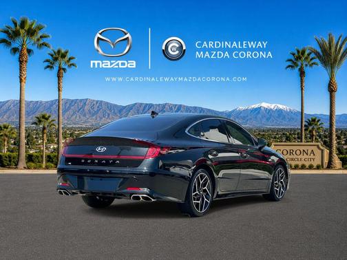 Phantom Black 2022 Hyundai SONATA N Line