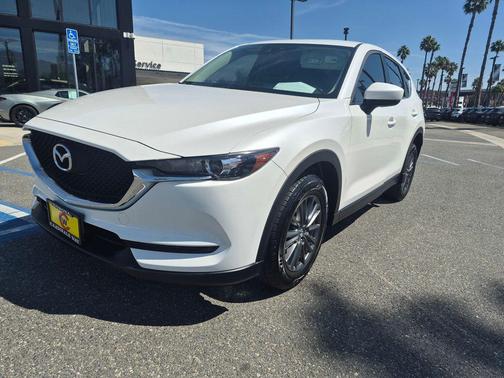 Snowflake White Pearl Mica 2018 Mazda CX-5 Sport