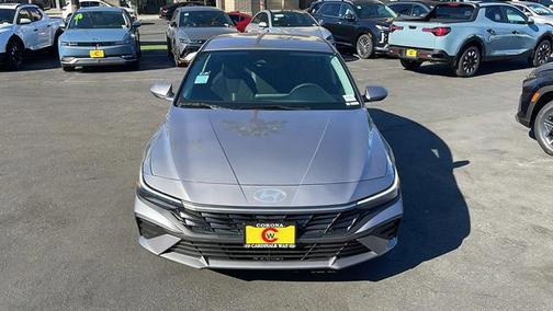 2025 Hyundai ELANTRA HEV Blue