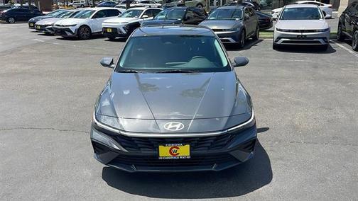 2025 Hyundai ELANTRA HEV Blue