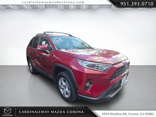 Ruby Flare Pearl 2021 Toyota RAV4 Hybrid XLE