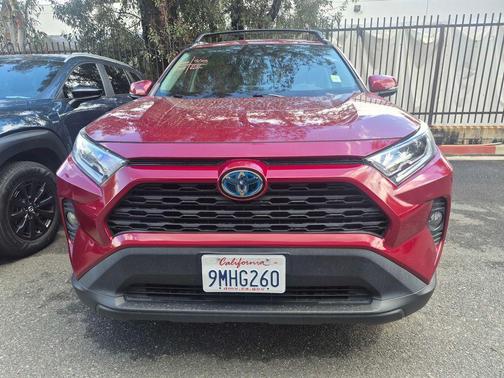 Ruby Flare Pearl 2021 Toyota RAV4 Hybrid XLE