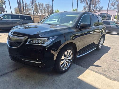 Crystal Black Pearl 2016 Acura MDX 3.5L AcuraWatch Plus Package