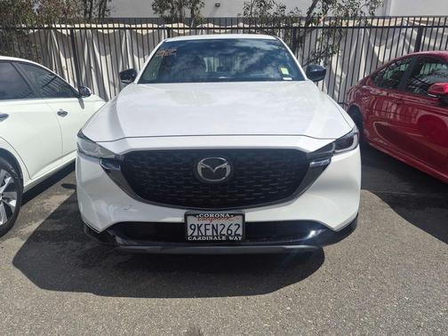 Rhodium White Metallic 2024 Mazda CX-5 2.5 Carbon Turbo