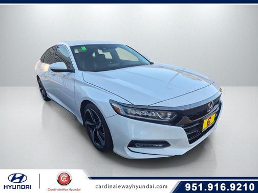 Platinum White Pearl 2018 Honda Accord Sport