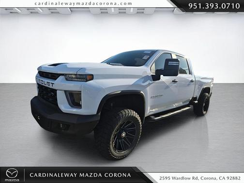 Summit White 2022 Chevrolet Silverado 2500 Custom
