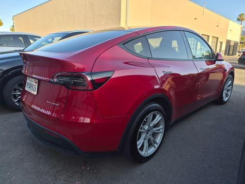 Red Multi-Coat 2023 Tesla Model Y Long Range Dual Motor All-Wheel Drive
