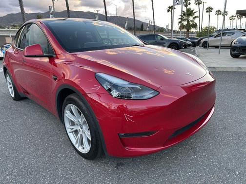 Red Multi-Coat 2023 Tesla Model Y Long Range Dual Motor All-Wheel Drive