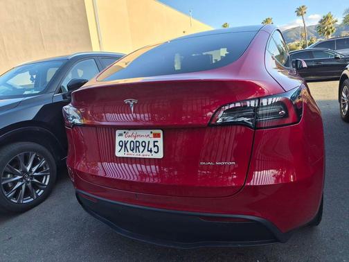 Red Multi-Coat 2023 Tesla Model Y Long Range Dual Motor All-Wheel Drive