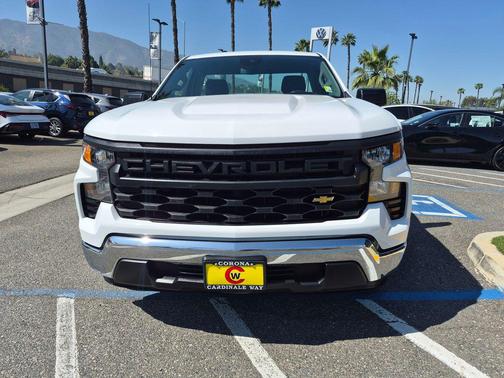 Summit White 2023 Chevrolet Silverado 1500 WT