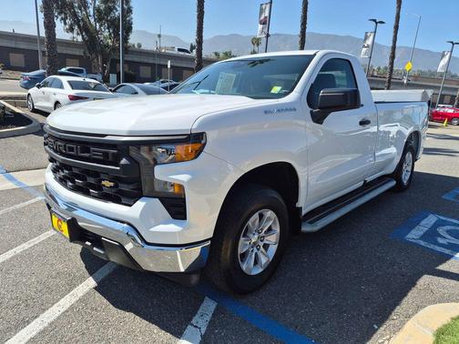 Summit White 2023 Chevrolet Silverado 1500 WT
