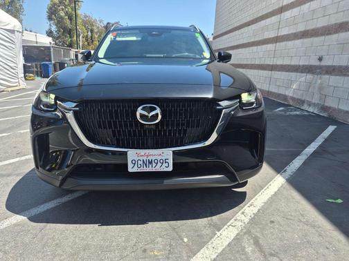Jet Black Mica 2024 Mazda CX-90 3.3 Turbo Preferred Plus