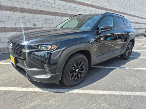 Jet Black Mica 2025 Mazda CX-50 Hybrid Premium Package