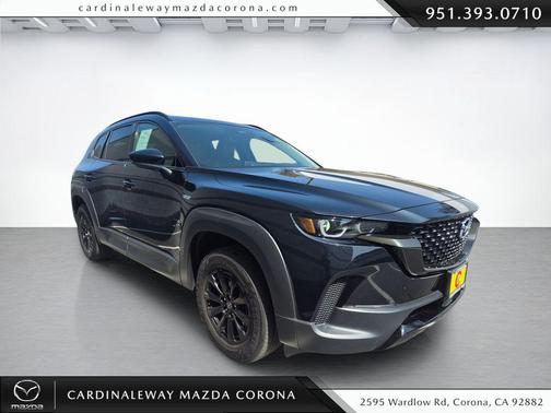 Jet Black Mica 2025 Mazda CX-50 Hybrid Premium Package