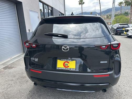 Jet Black Mica 2025 Mazda CX-50 Hybrid Premium Package