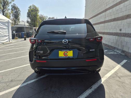 Jet Black Mica 2025 Mazda CX-50 Hybrid Premium Package