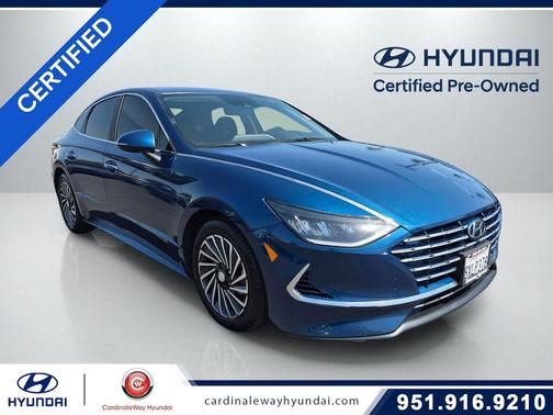 Oxford Blue 2021 Hyundai SONATA SEL