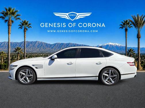 Uyuni White 2024 Genesis G80 3.5T Sport AWD