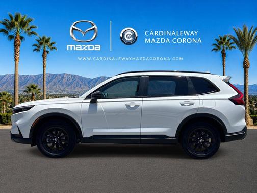 Platinum White Pearl 2026 Honda CR-V Hybrid Sport-L AWD