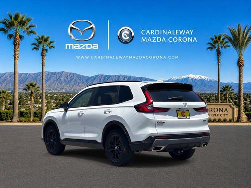 Platinum White Pearl 2026 Honda CR-V Hybrid Sport-L AWD
