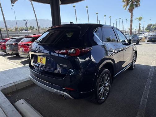 Deep Crystal Blue Mica 2025 Mazda CX-5 2.5 Turbo Signature