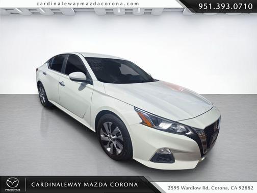 Glacier White 2020 Nissan Altima S FWD